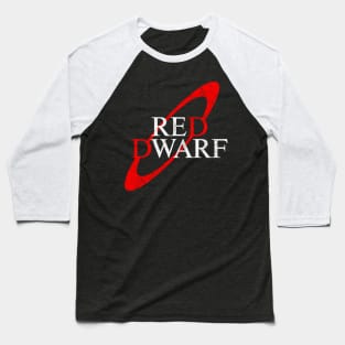 Red Dwarf (series logo, distressed) Baseball T-Shirt